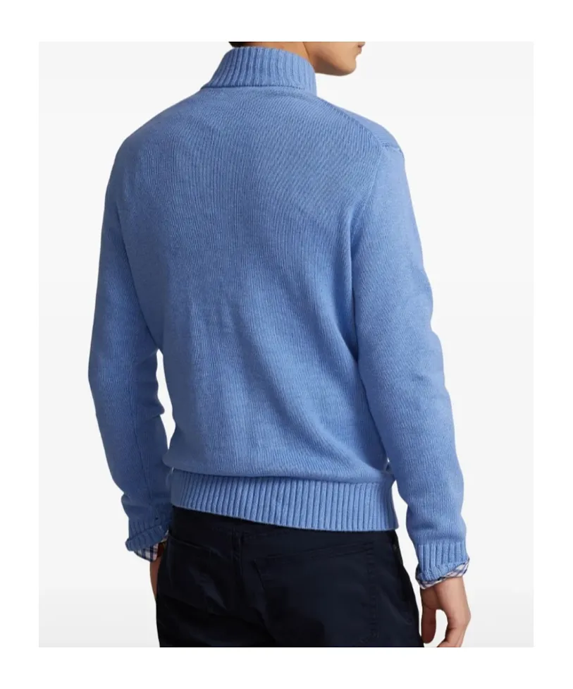 Zip Long-Sleeve Sweater