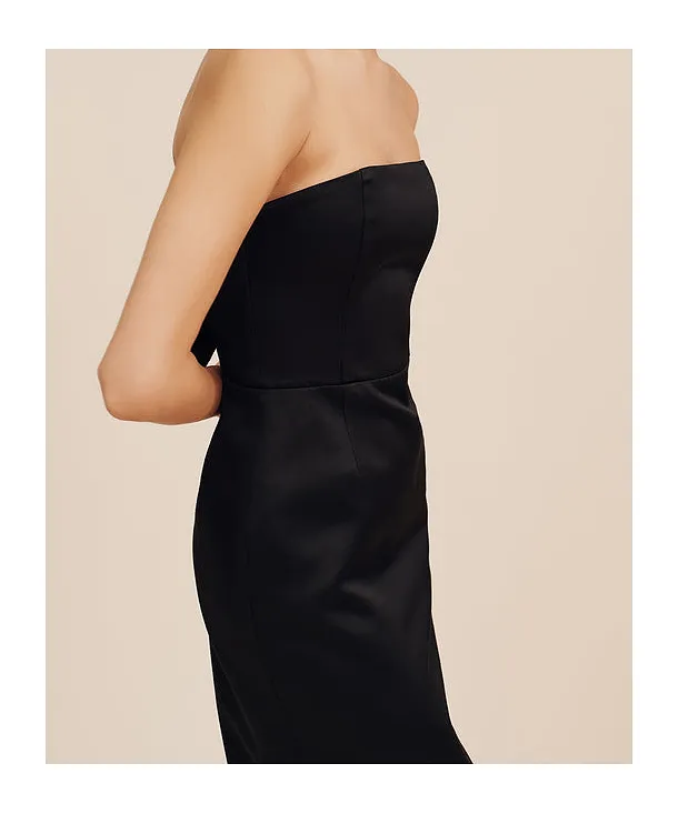 Posse Strapless Bow Detail Midi Dress