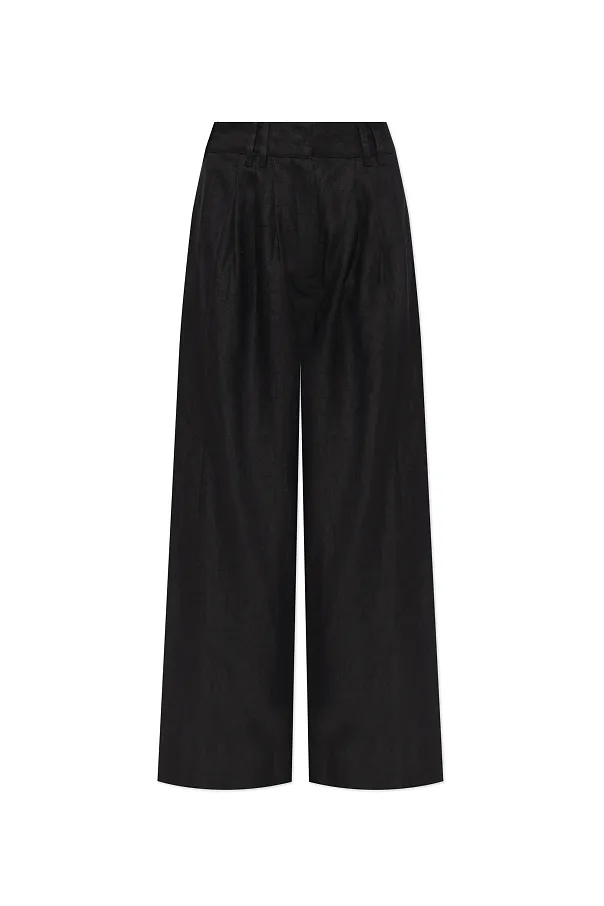 Posse Wide-Leg Linen Pants