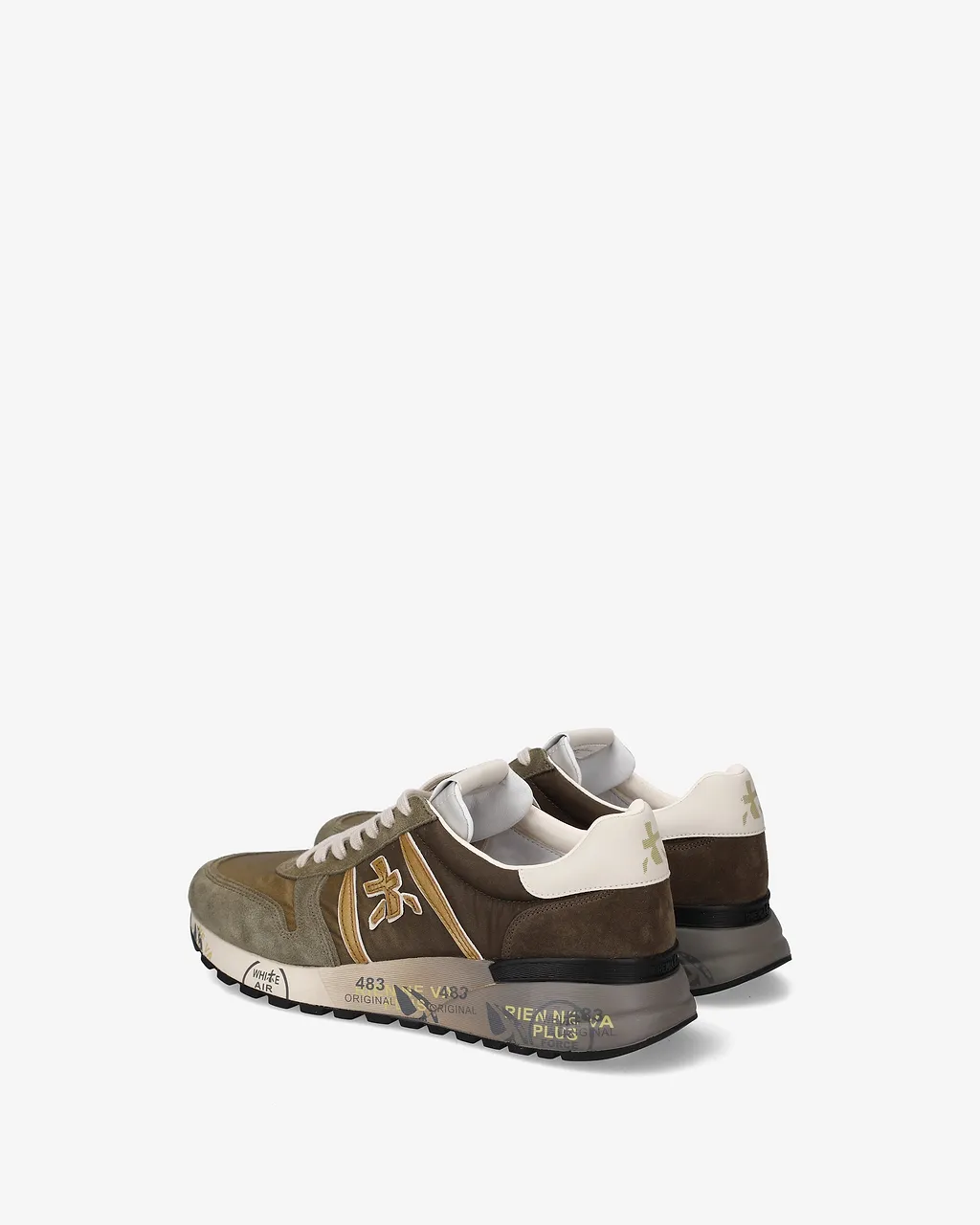 Lander 8009 Lace-Up Sneakers