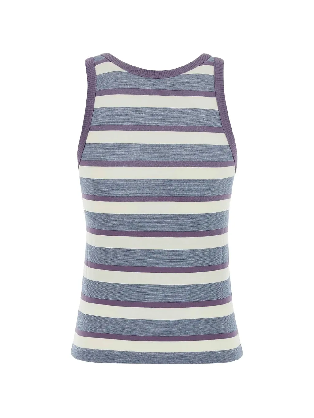 Prada Sleeveless Striped Top