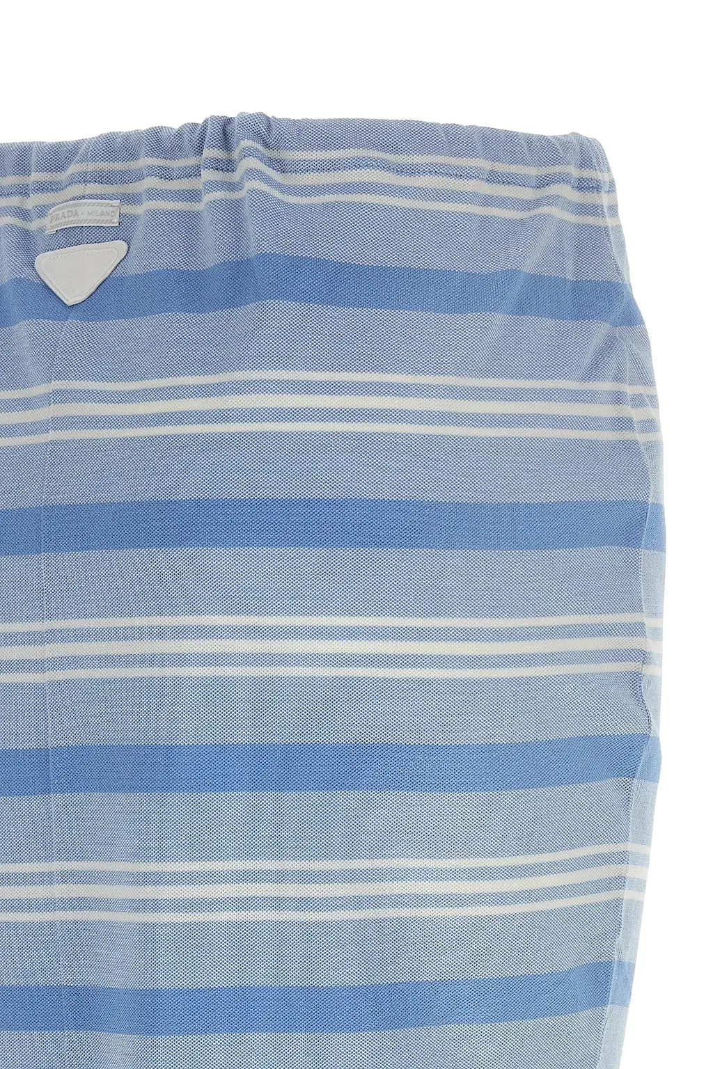 Prada Striped Jersey Knitted Skirt