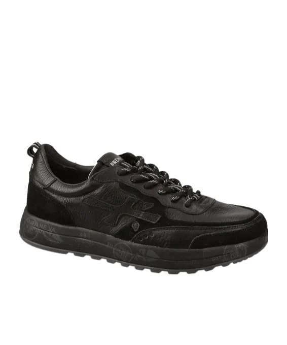 Round-Toe Lace-Up Sneakers