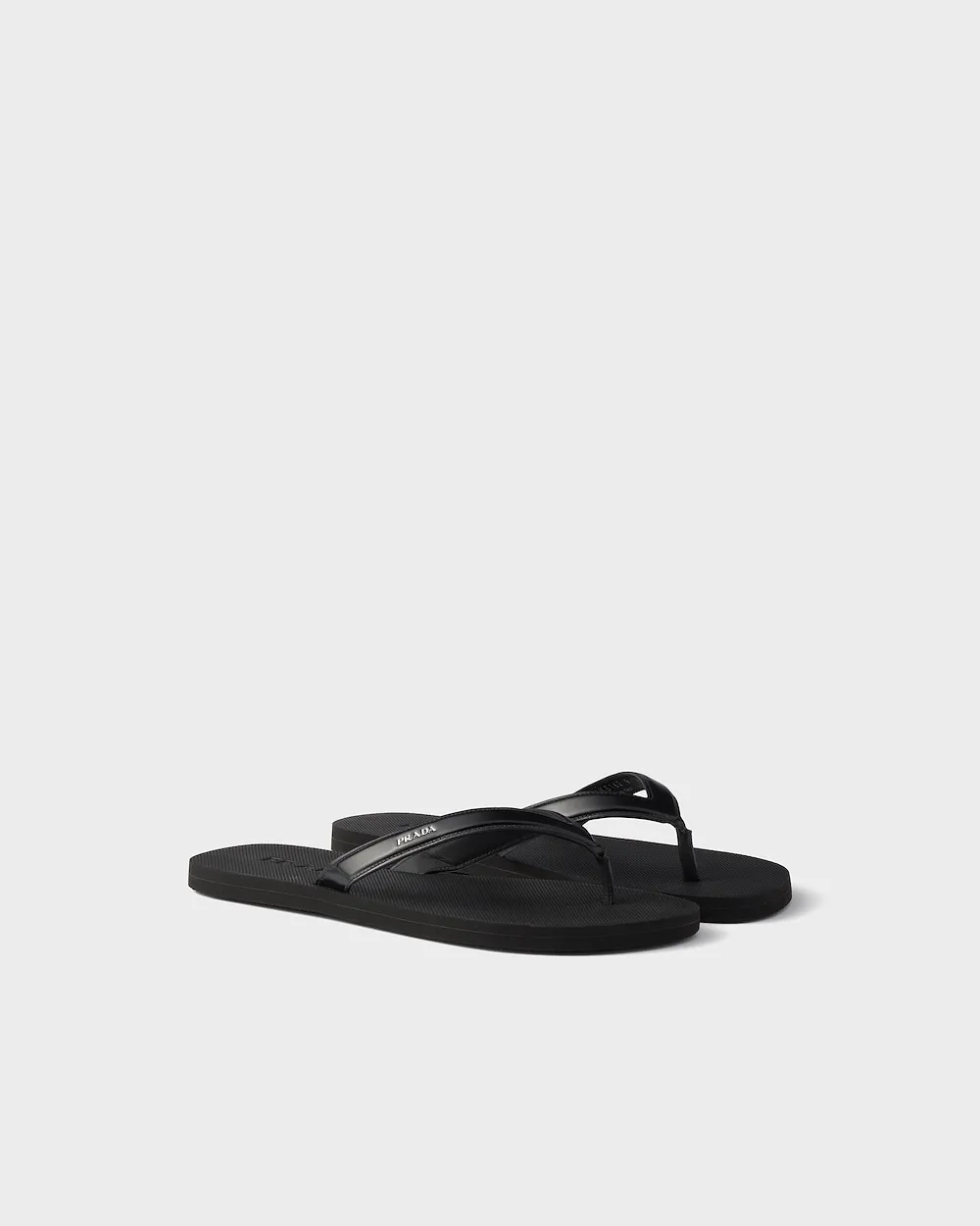 Prada Logo-Detailed Flip Flops