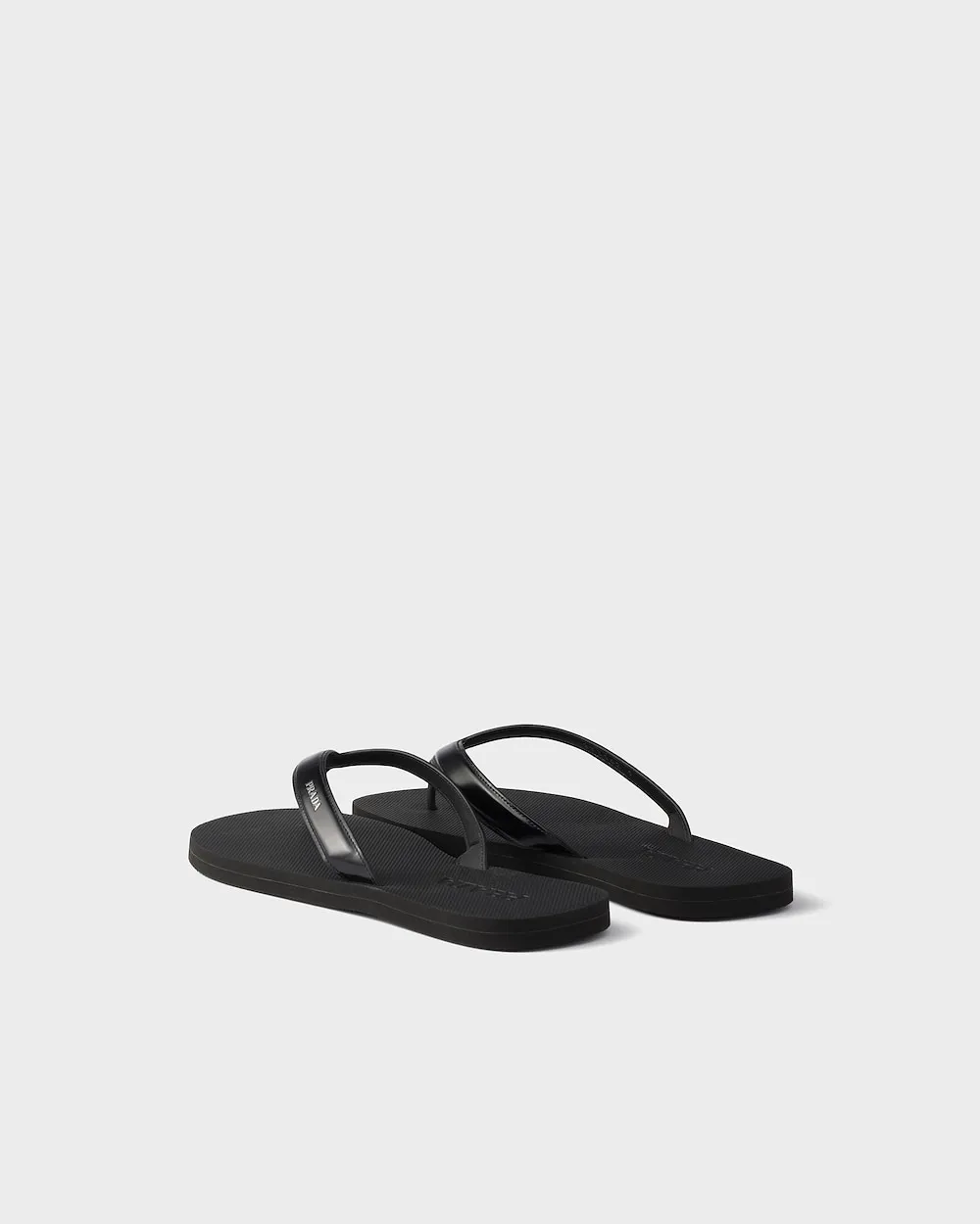 Prada Logo-Detailed Flip Flops