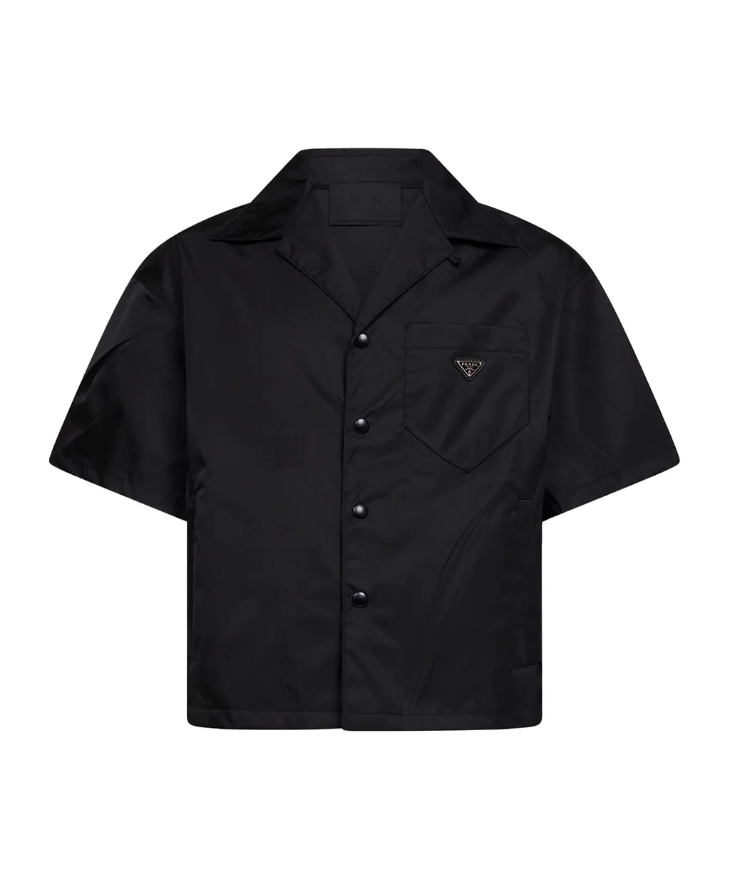Collared Short-Sleeved Shirt