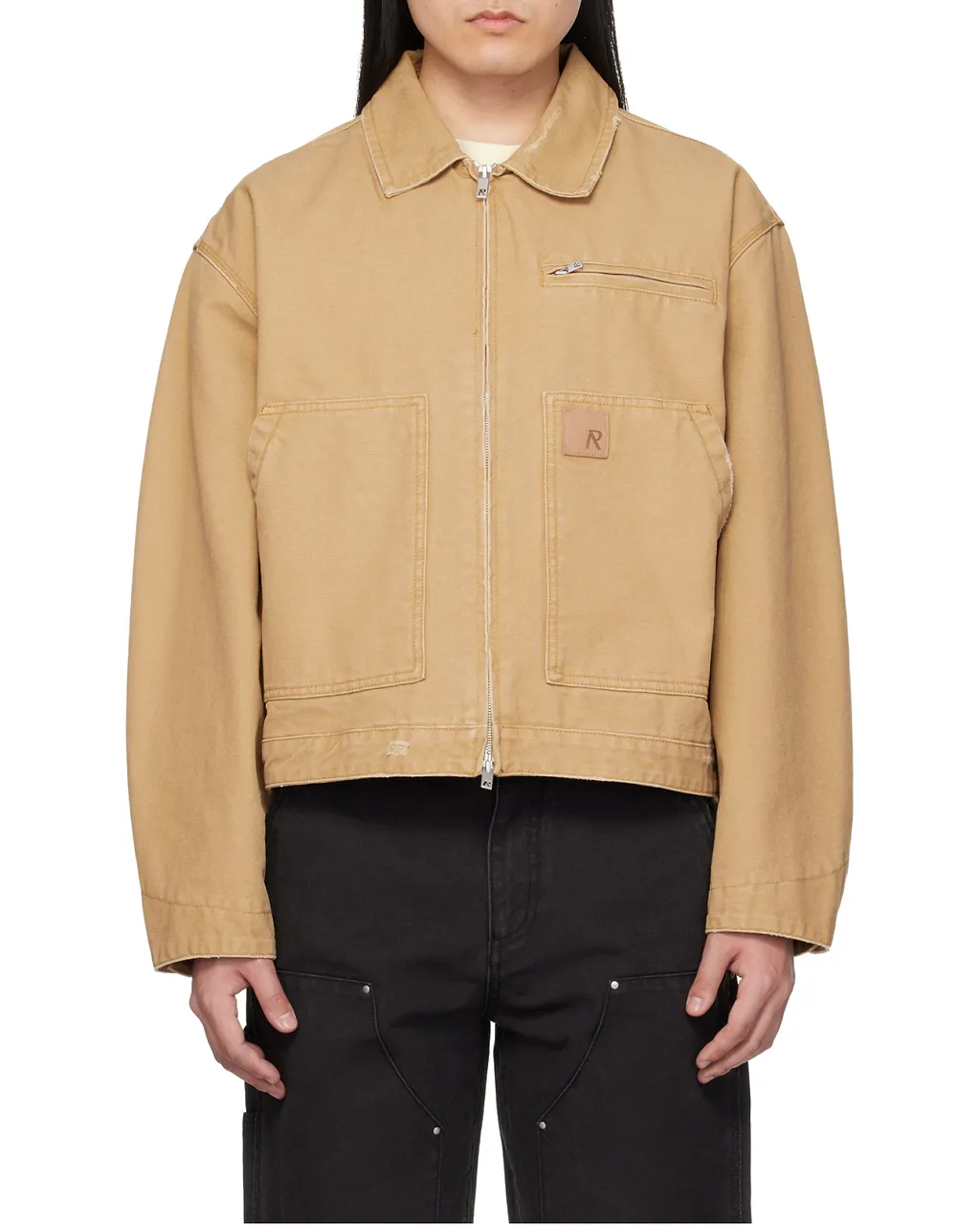 Represent Vintage Effect Denim Jacket