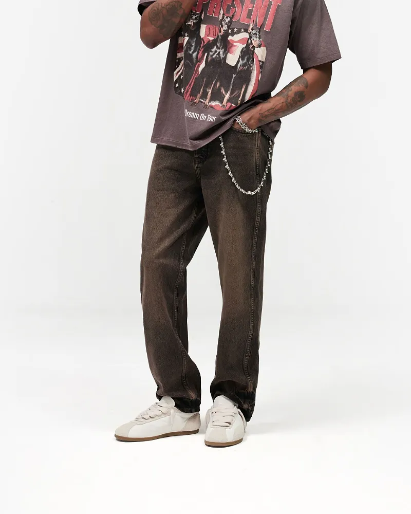 Represent Vintage Straight-Leg Jeans