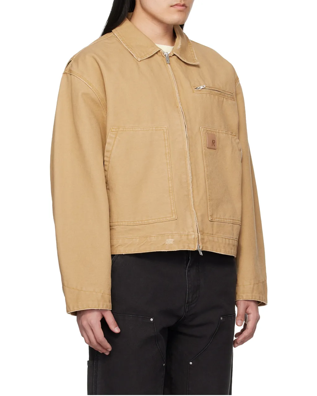 Represent Vintage Effect Denim Jacket