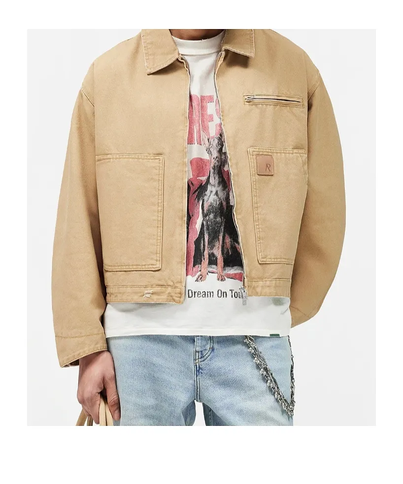 Represent Vintage Effect Denim Jacket