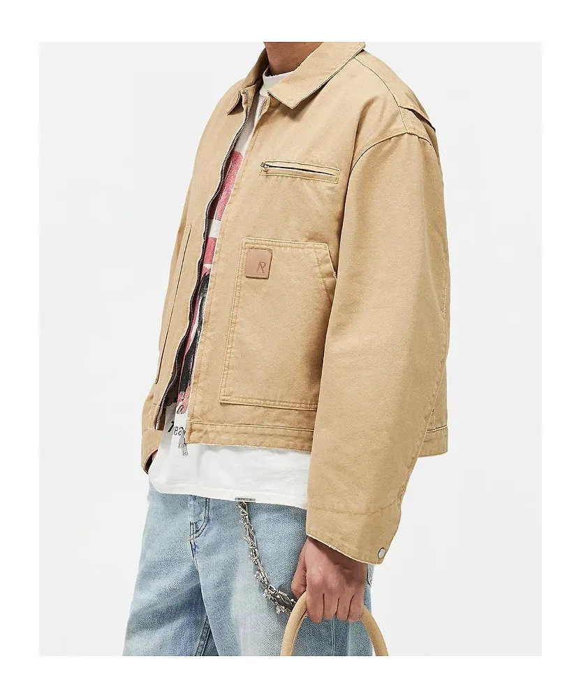 Represent Vintage Effect Denim Jacket