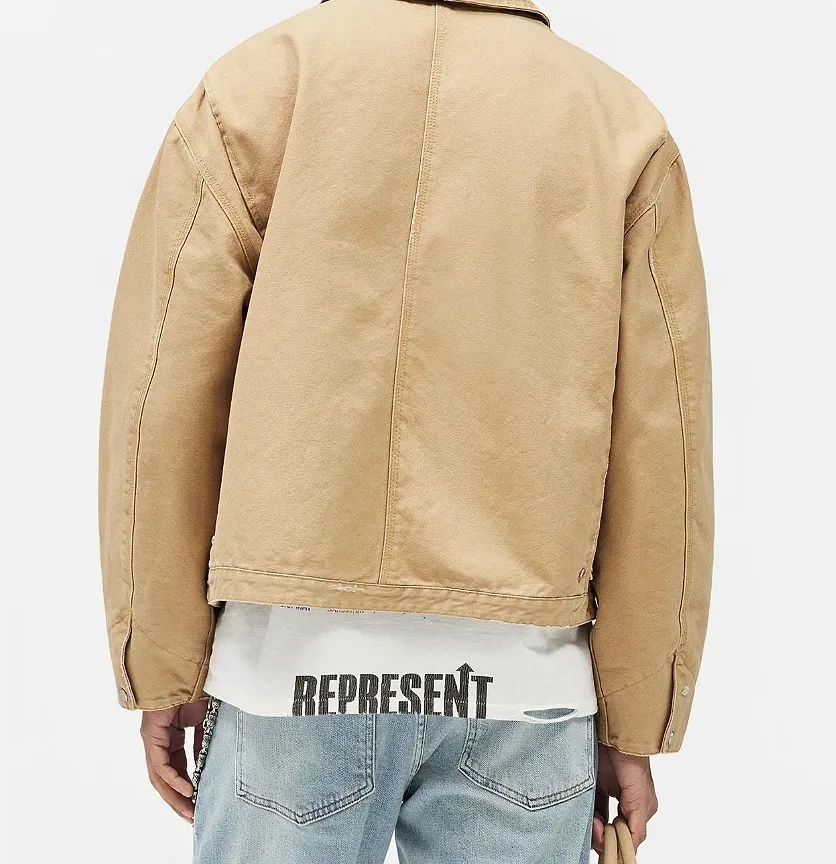 Represent Vintage Effect Denim Jacket