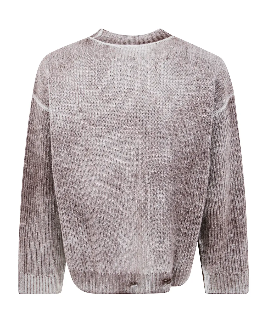 Represent Distressed Crewneck Jumper