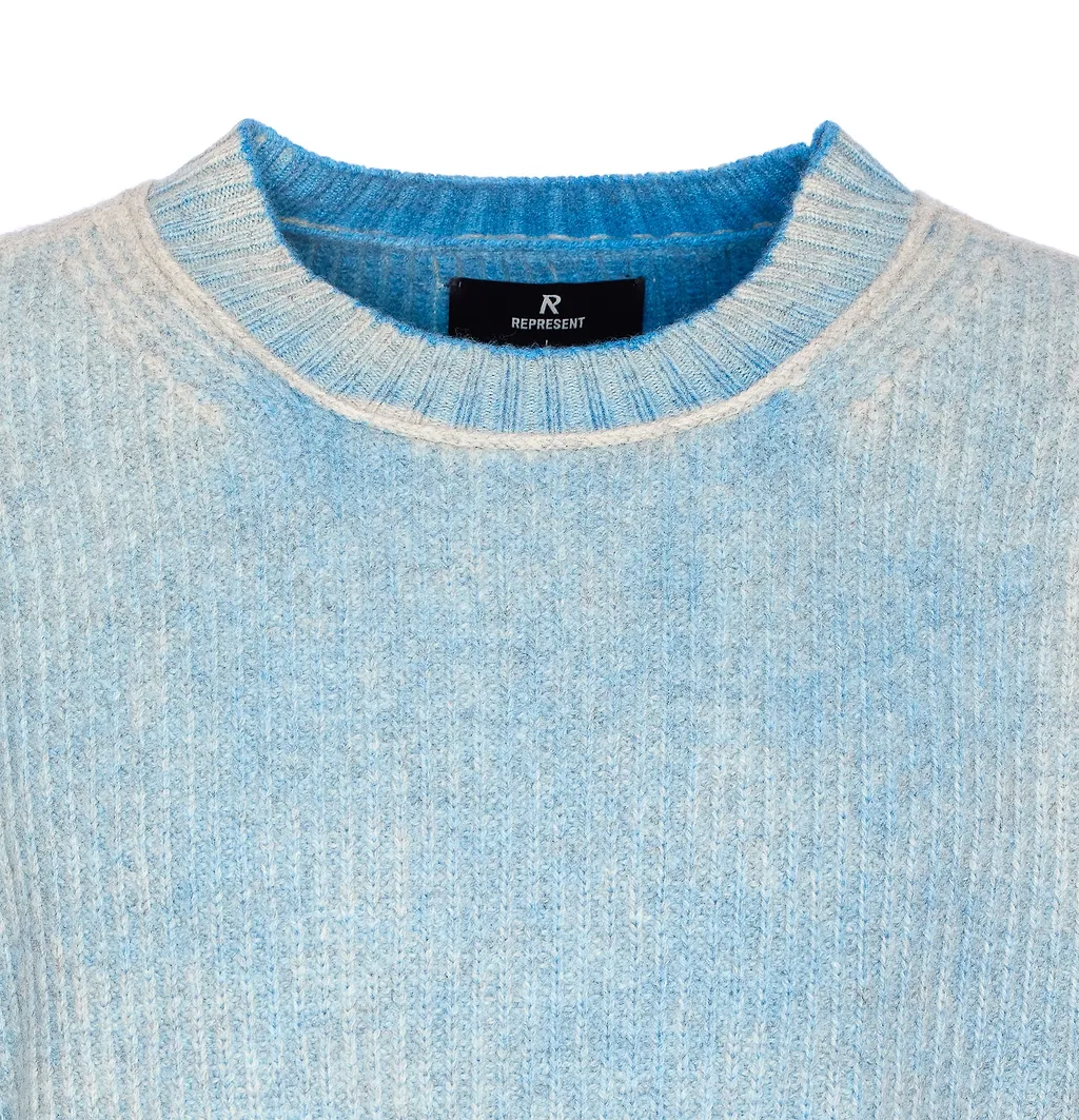 Represent Distressed Crewneck Jumper