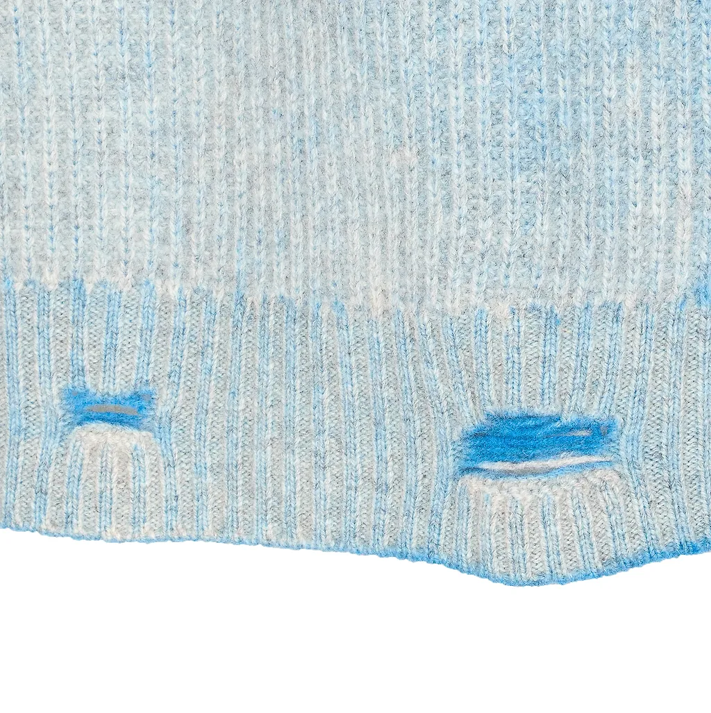 Represent Distressed Crewneck Jumper