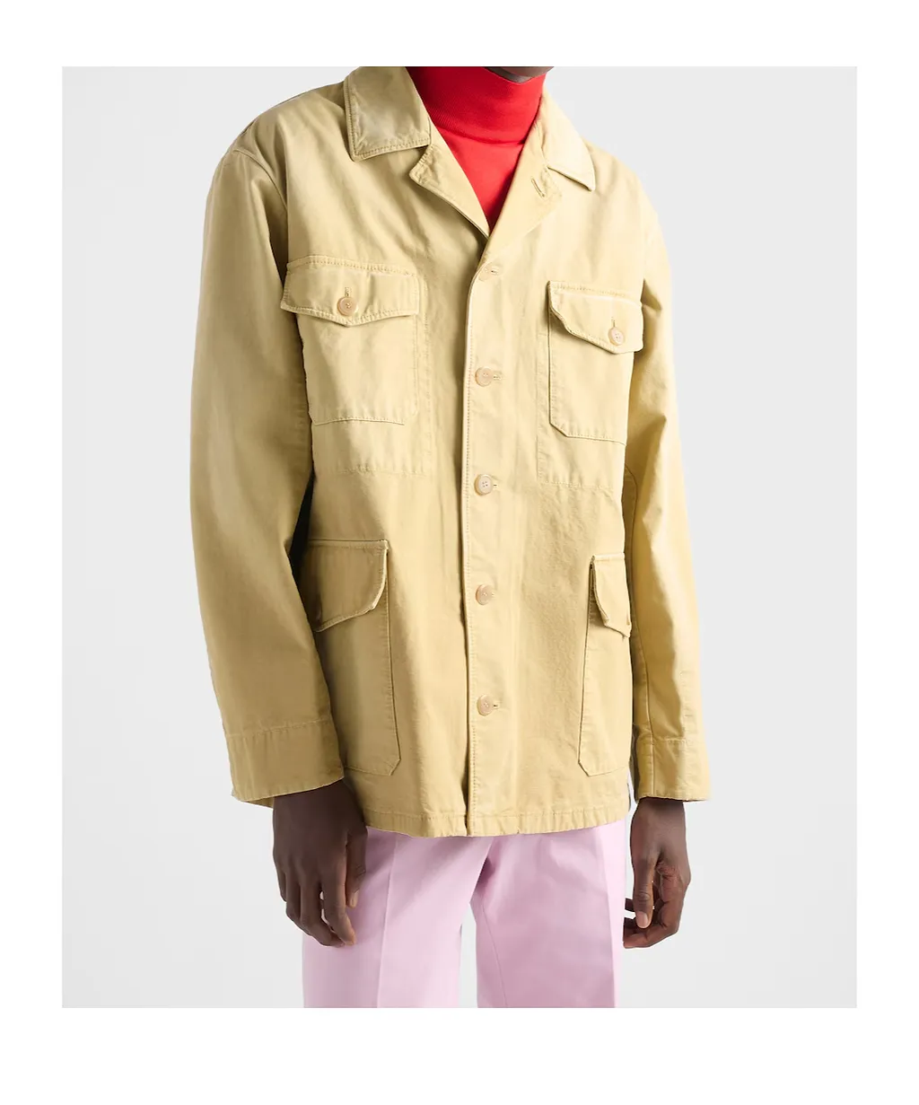 Prada Button-Up Blouson Jacket