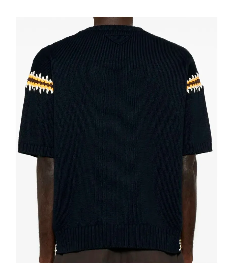 Embroidered Cotton T-Shirt