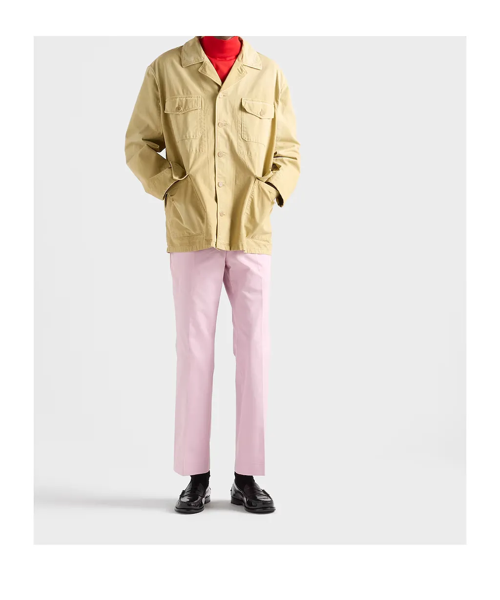 Prada Button-Up Blouson Jacket