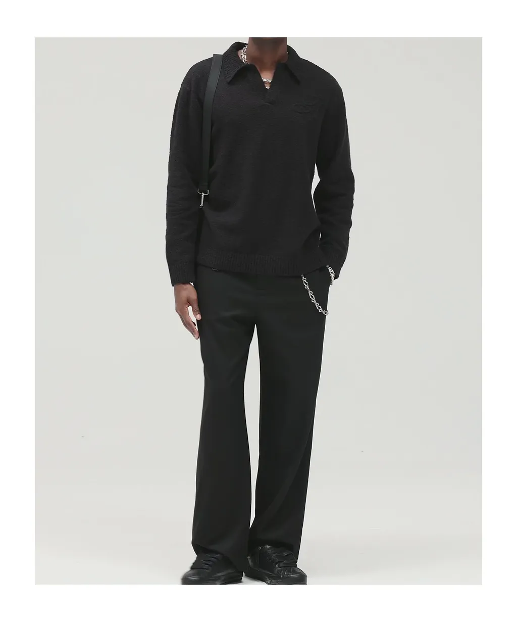 Represent Knitted Polo Shirt