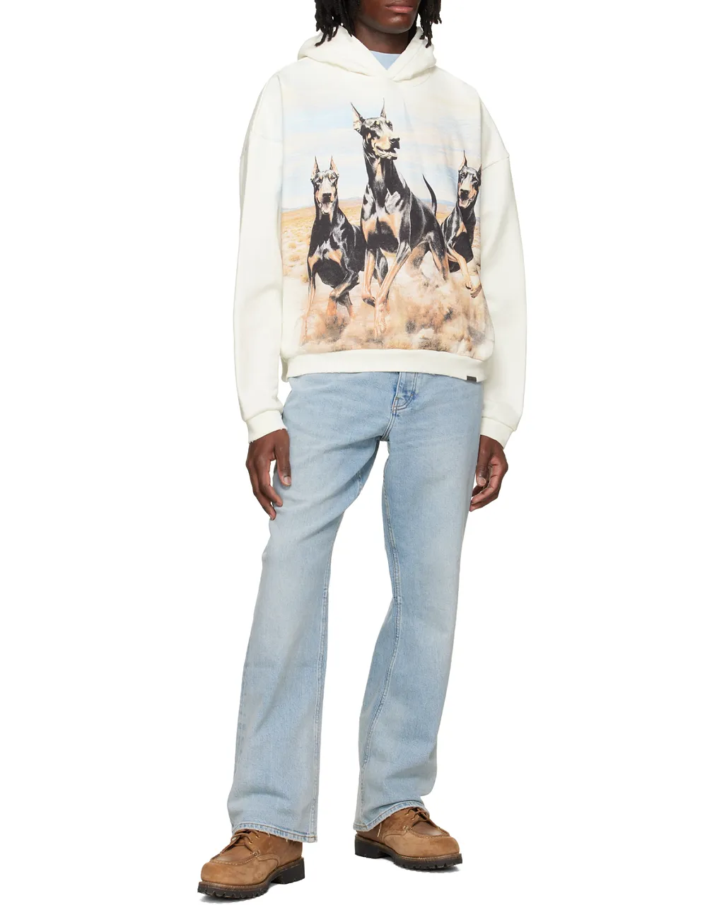 Represent Vintage Wash Straight-Leg Jeans
