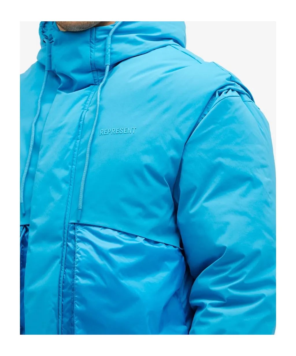 Represent Layered Hooded Puffer