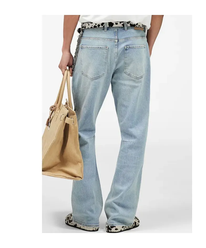 Represent Vintage Wash Straight-Leg Jeans