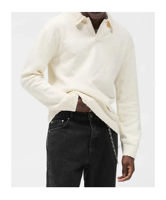 Represent Knitted Polo Shirt