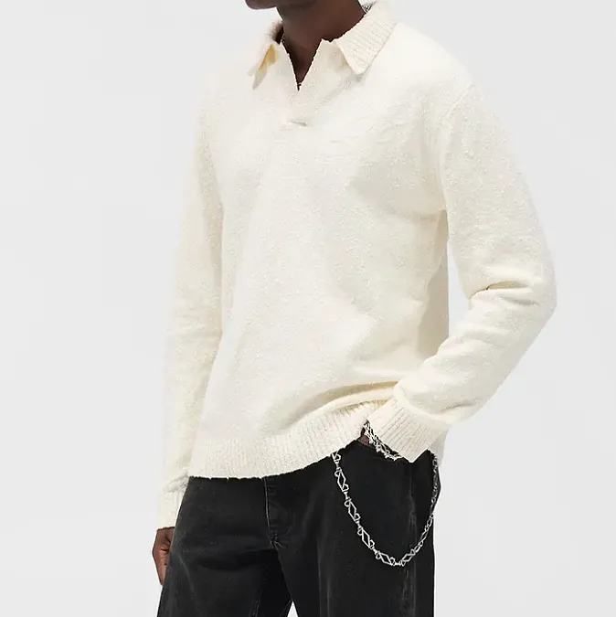 Represent Knitted Polo Shirt