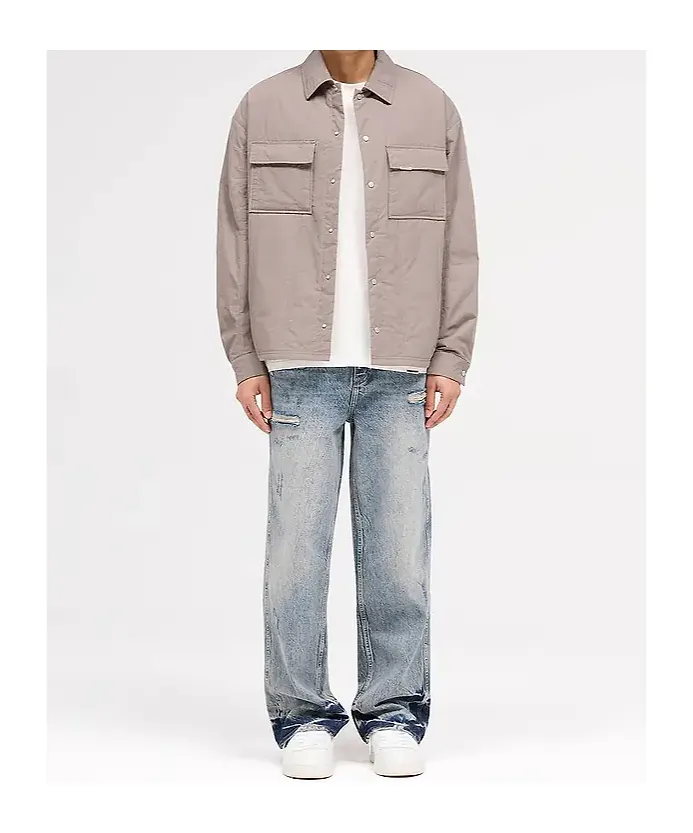 Represent Quilted Overshirt