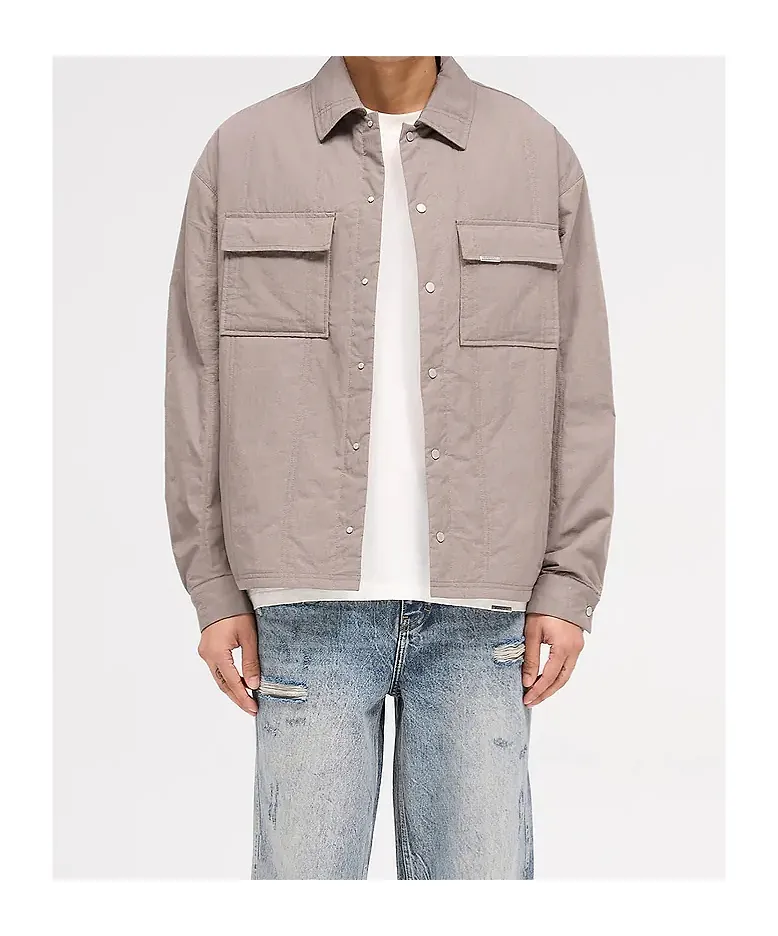 Represent Quilted Overshirt