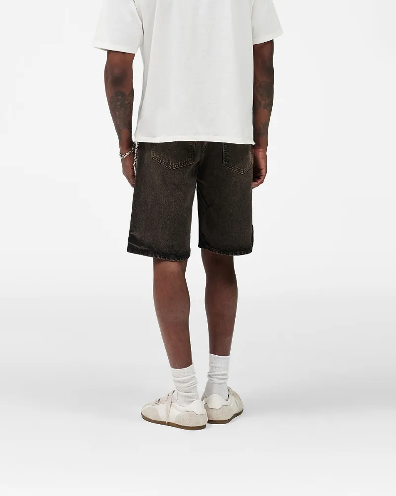 Represent Relaxed Denim Shorts