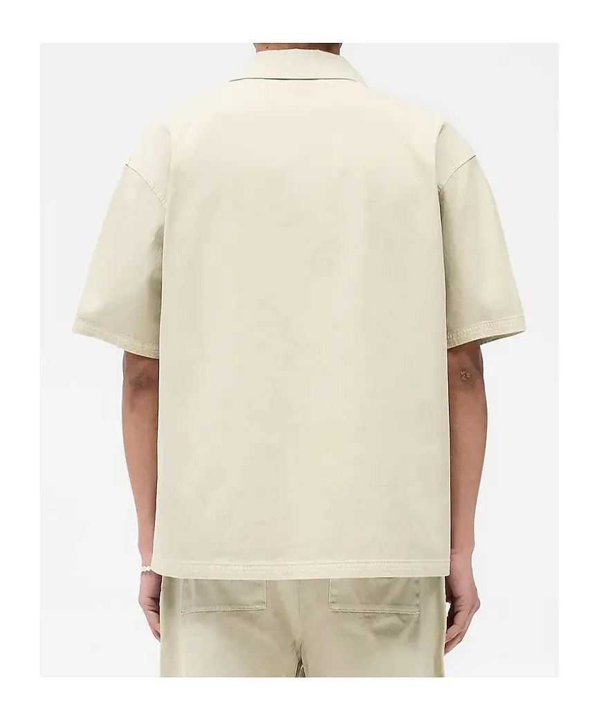 Represent Oversized Fit Short-Sleeved Overshirt