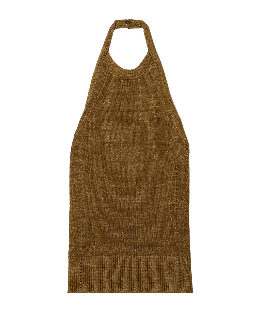 Leona Knitted Backless Top