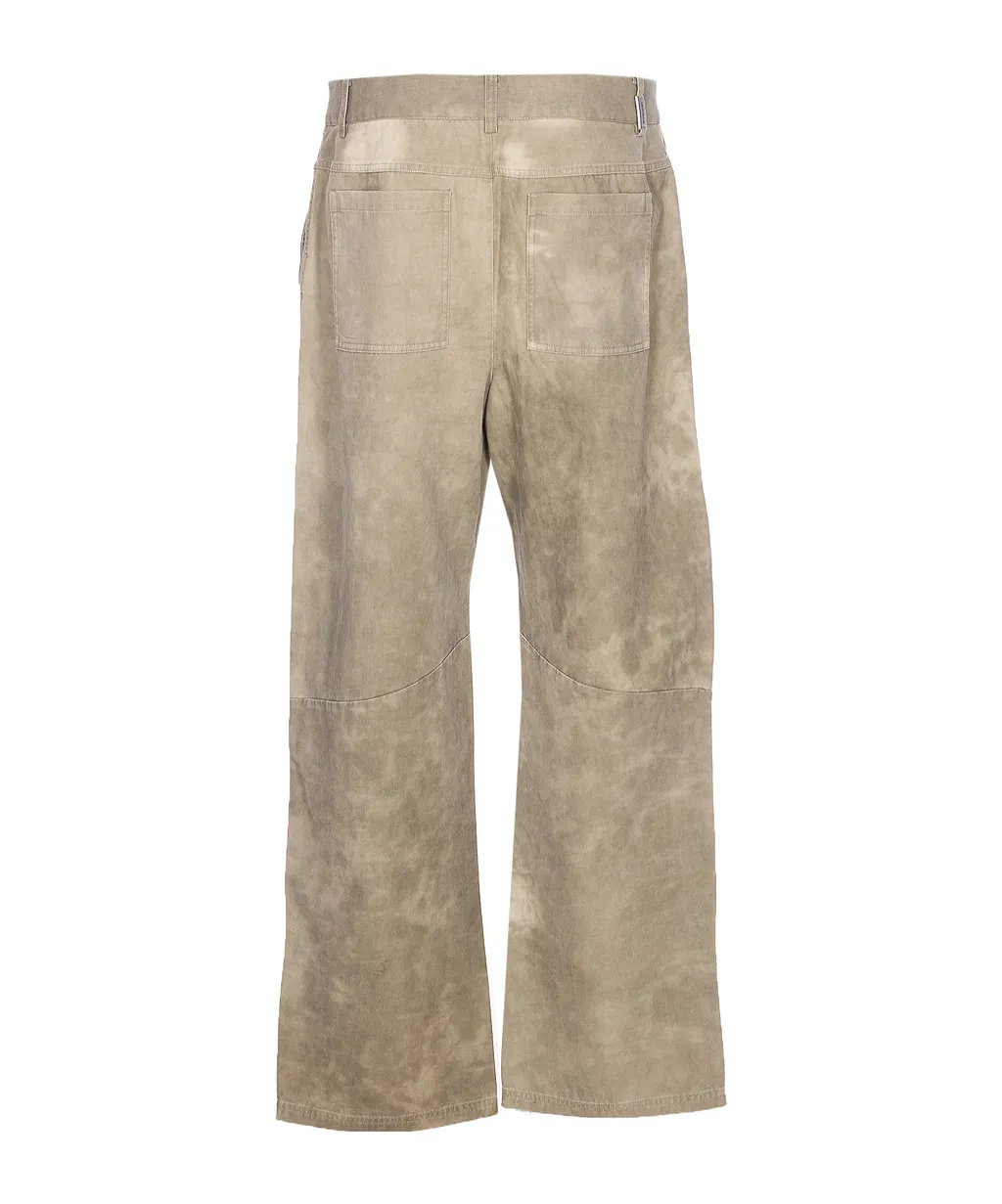 Represent Zip-Detailed Washed Trousers