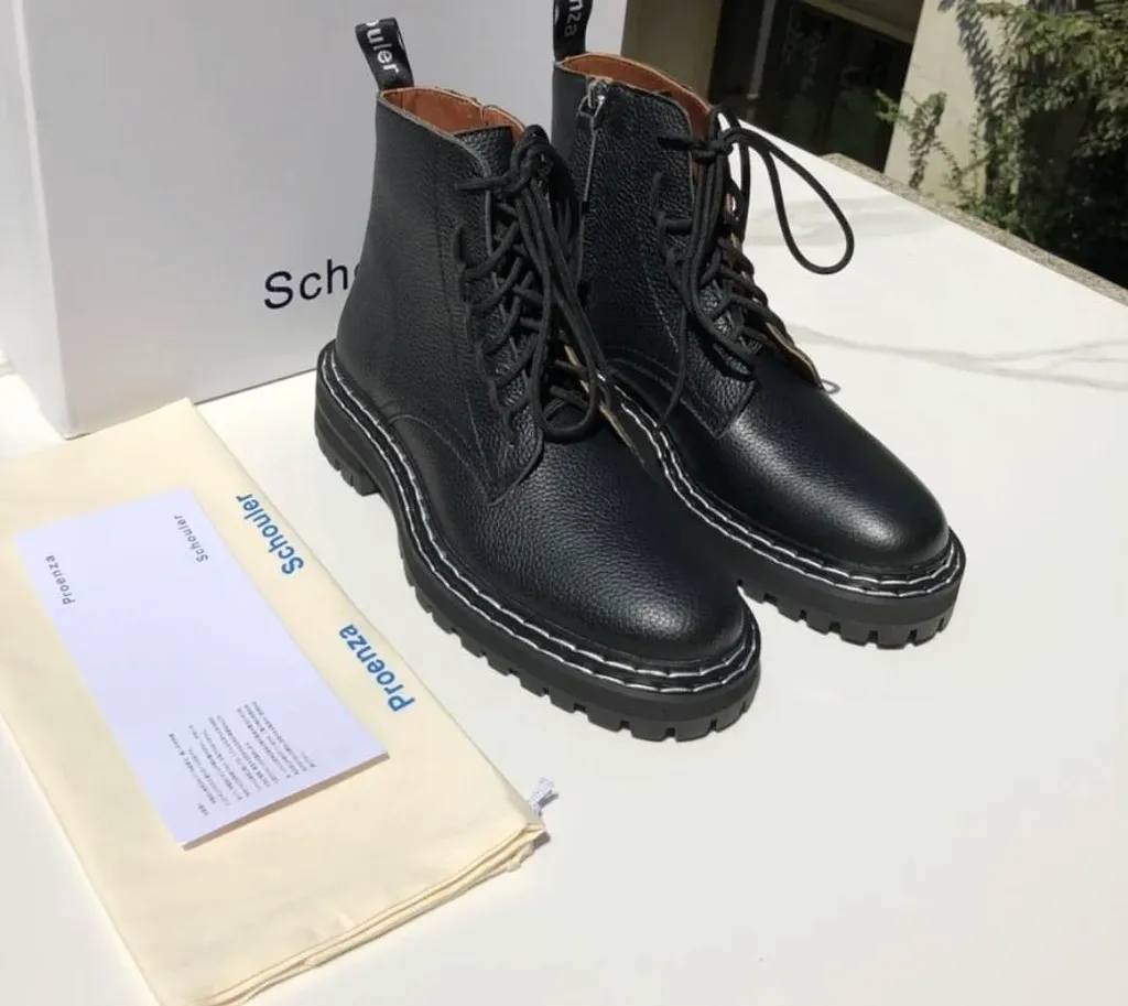 Proenza Schouler Lace-Up Boots
