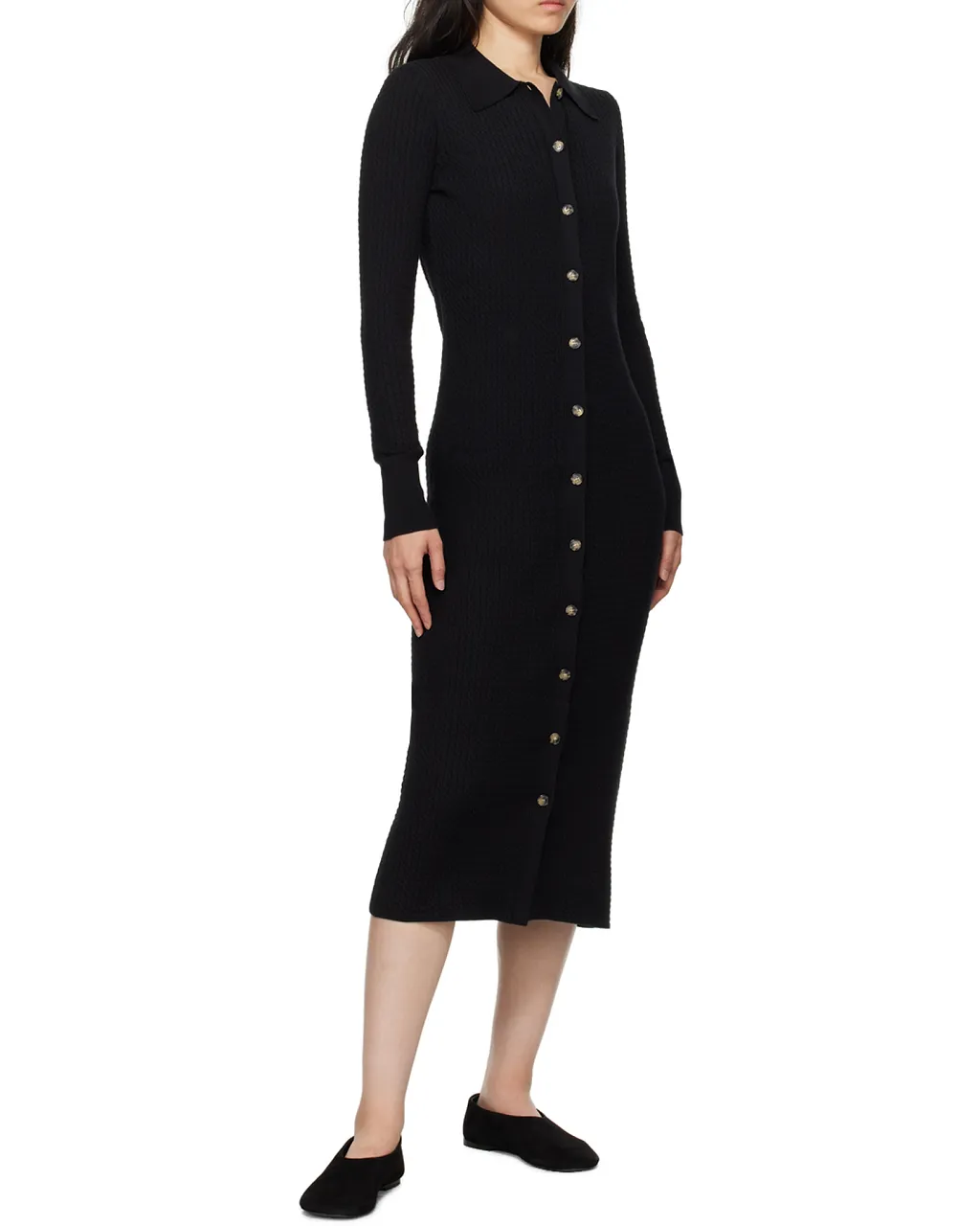 Proenza Schouler White Label Phillips Button-Down Dress