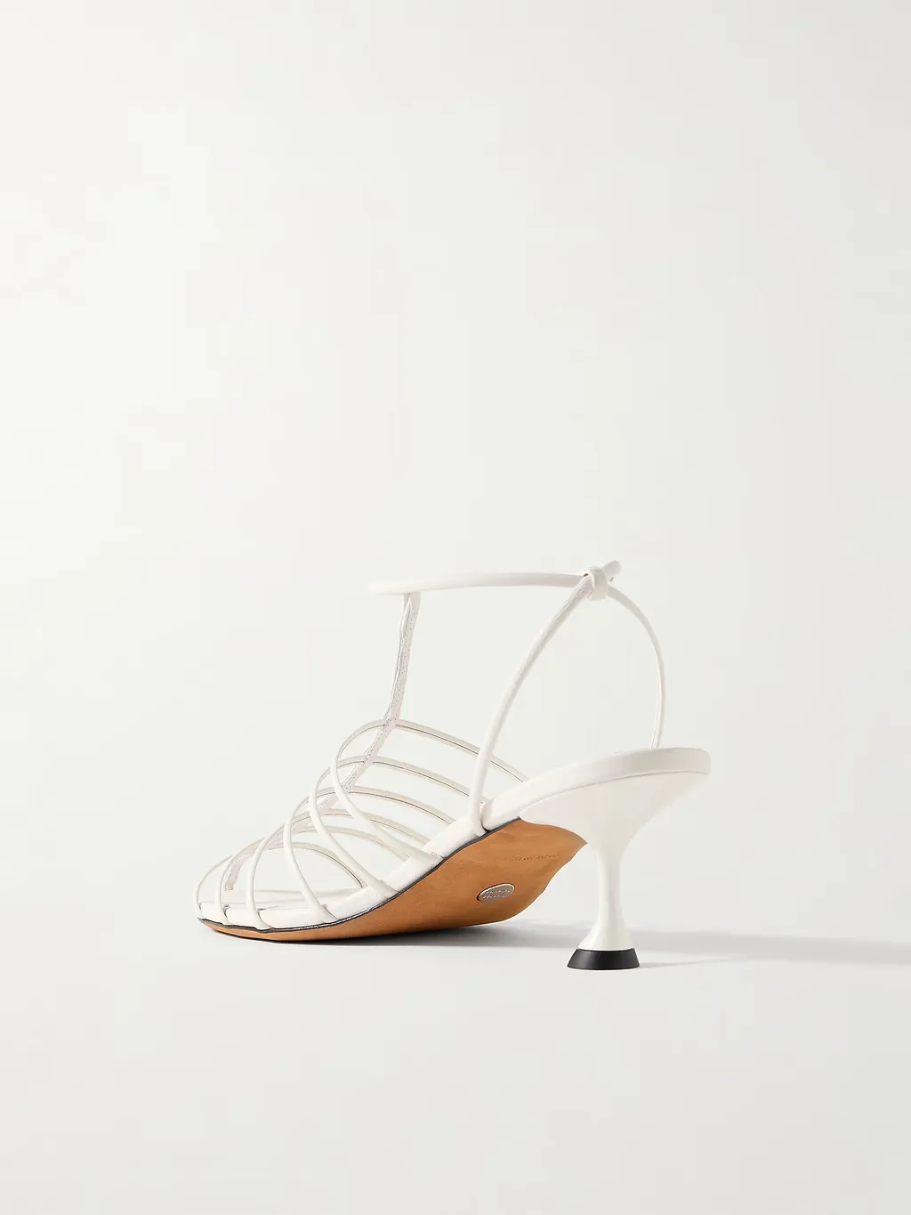 Tee Cage High-Heeled Sandals