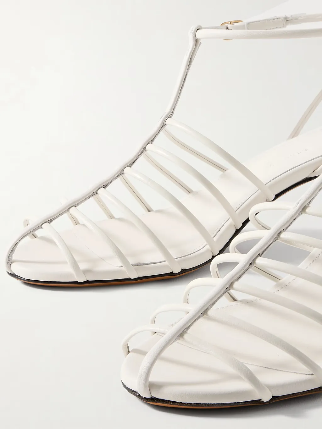 Tee Cage High-Heeled Sandals
