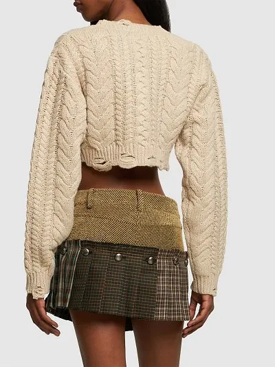 Twisted Short Sweater