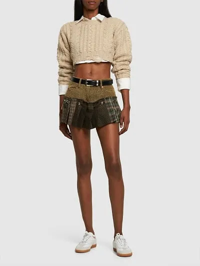 Twisted Short Sweater