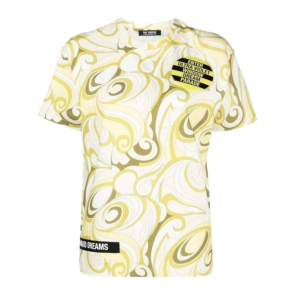 Abstract-Print T-Shirt
