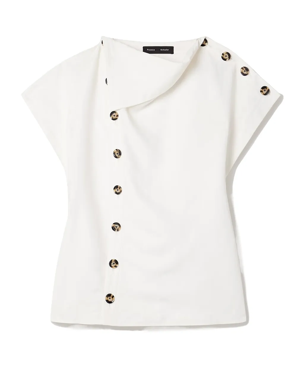 Zion Button Details Top