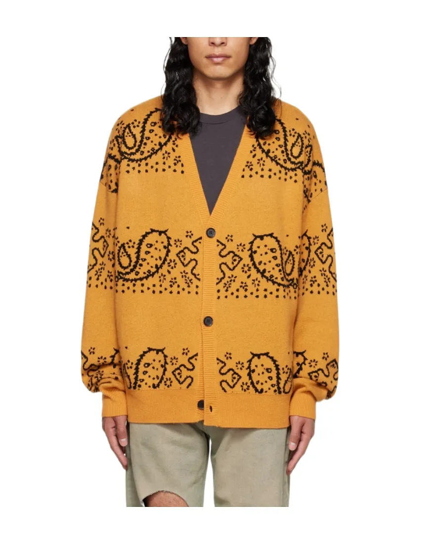 Logo Printed Cardigan