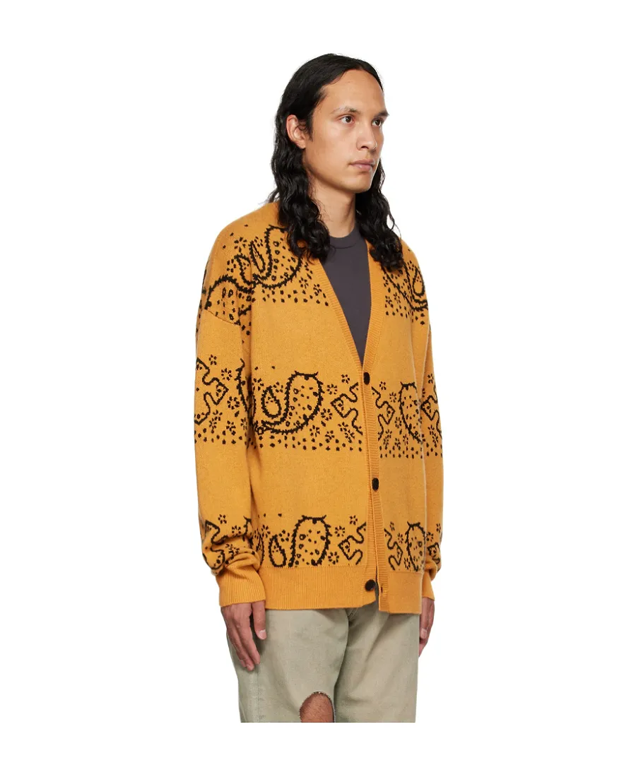Logo Printed Cardigan