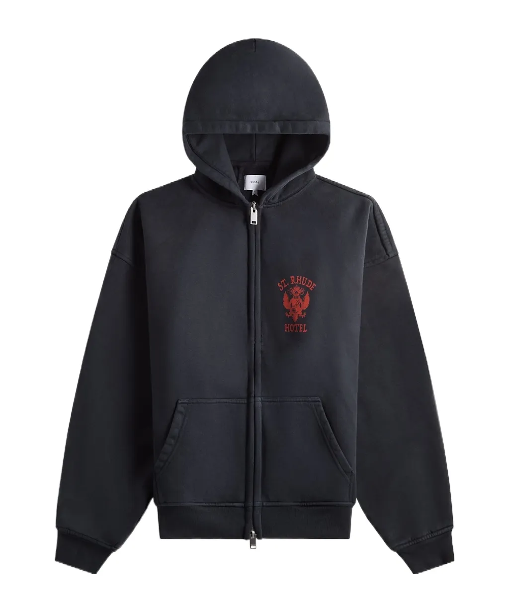 St. Rhude Zip-Up Hoodie