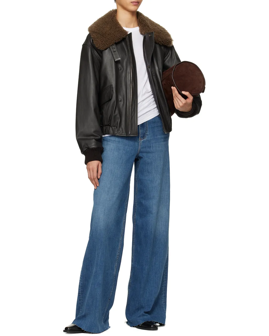 Rag & Bone Wide-Leg Jeans