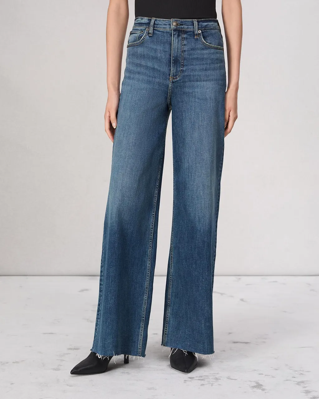 Rag & Bone Wide-Leg Jeans
