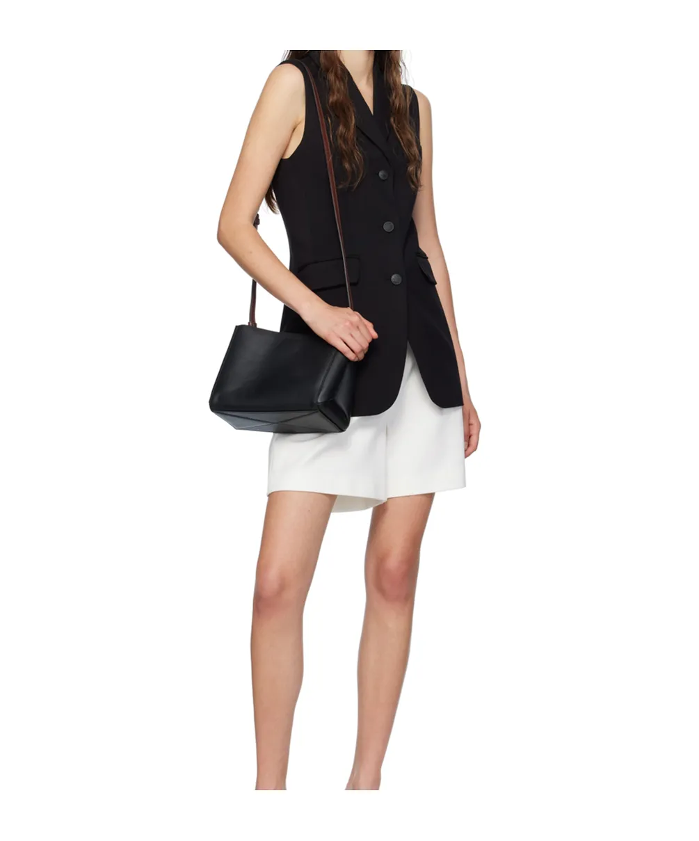 Lapel Sleeveless Vest