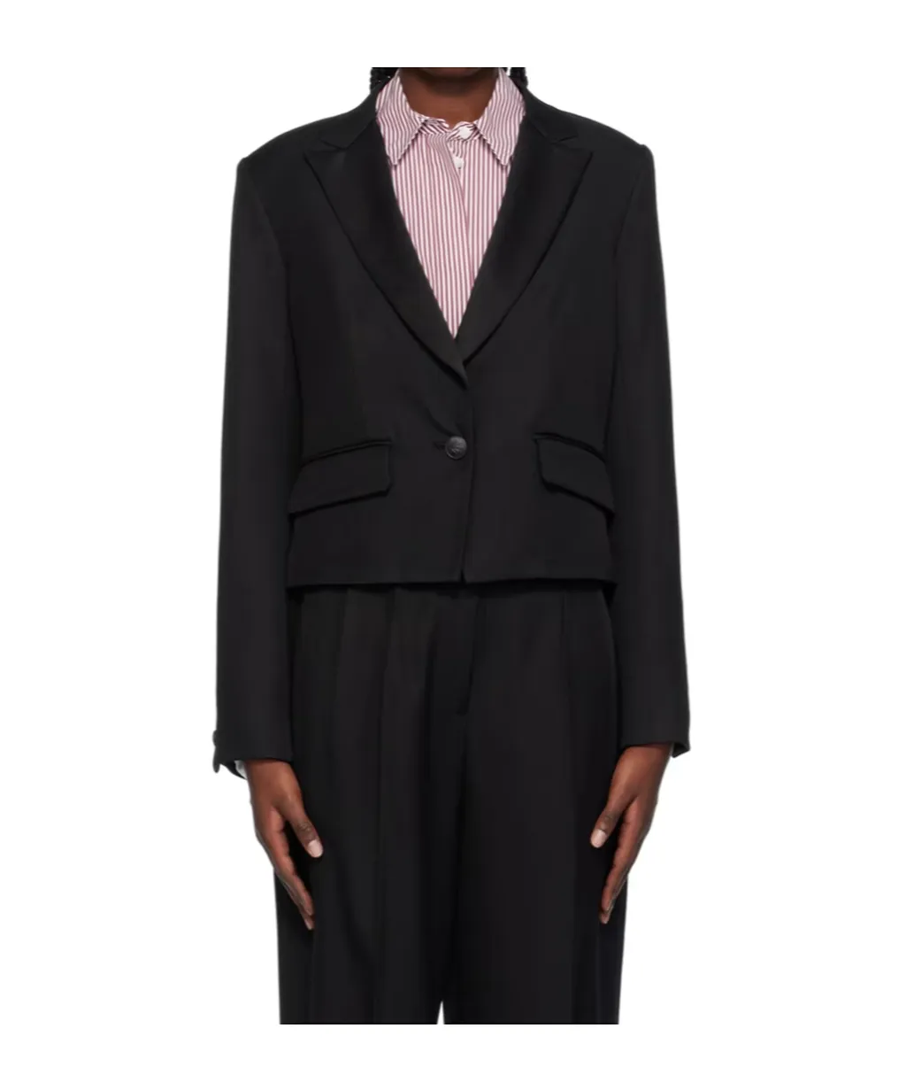 Long-Sleeved Suit Jacket