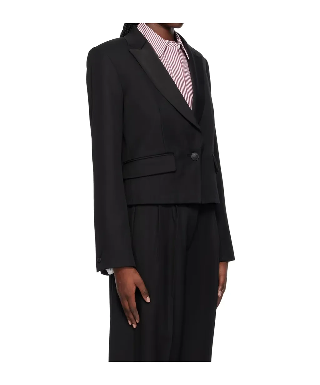Long-Sleeved Suit Jacket